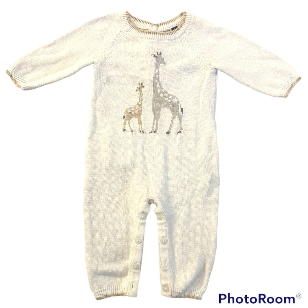 Janie & Jack Unisex One-Piece animal 🦒 Sweater